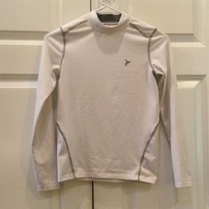 Boys Old Navy Long Sleeve Active Shirt White L